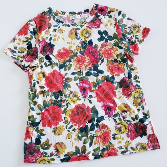 ANTHROPOLOGIE Floral 2 Piece Set Maeve/Meadow Rue - Picture 2 of 8